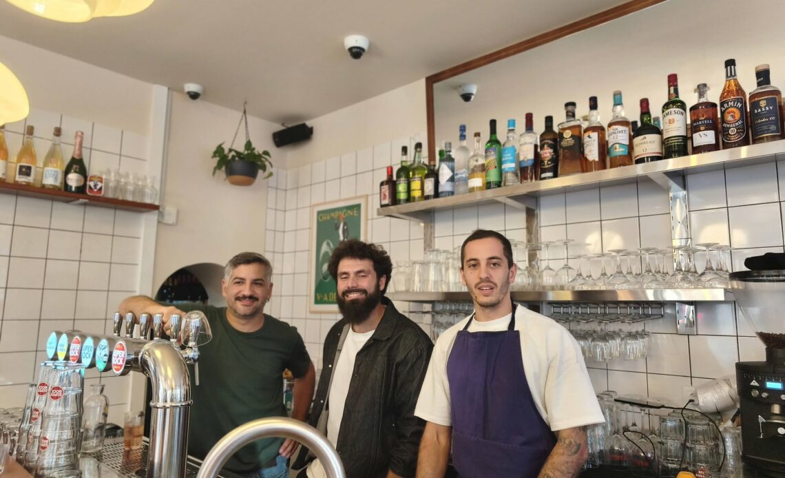 Santé, bistrot à Paris 9ème - Aksel Ohannesyan, Alexandre Erin et Samuel Wassermann